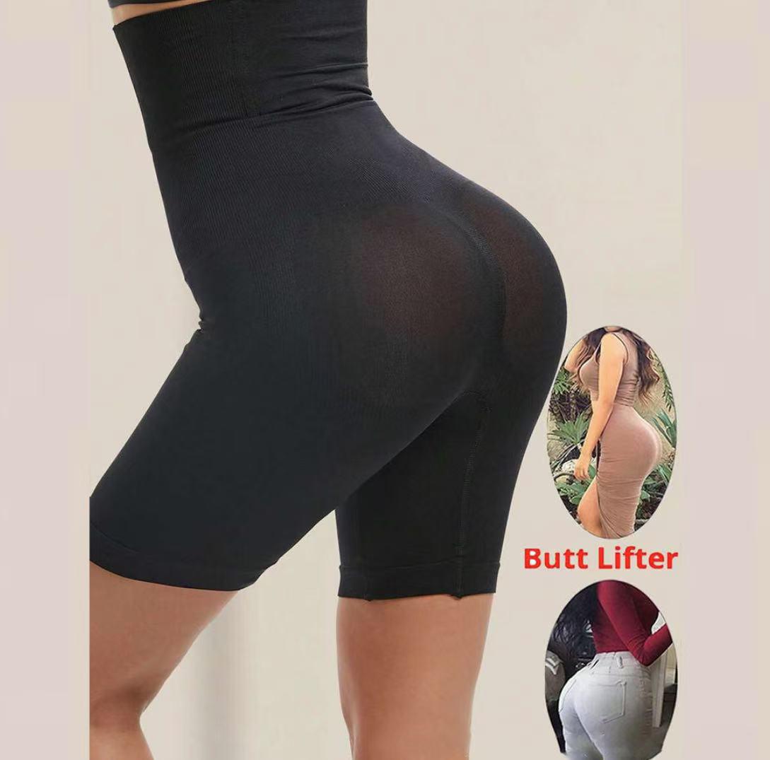 

Women s High-Waisted Body Shaping Panties - Tummy Control & Hip Lifting Shapewear 5XL чорний