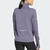 adidas Camiseta de Manga Larga Cálida Climawarm Adi365 para Running con Media Cremallera y Control de la Humedad para Mujer Tops JM5727