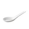 White Ceramic Spoon