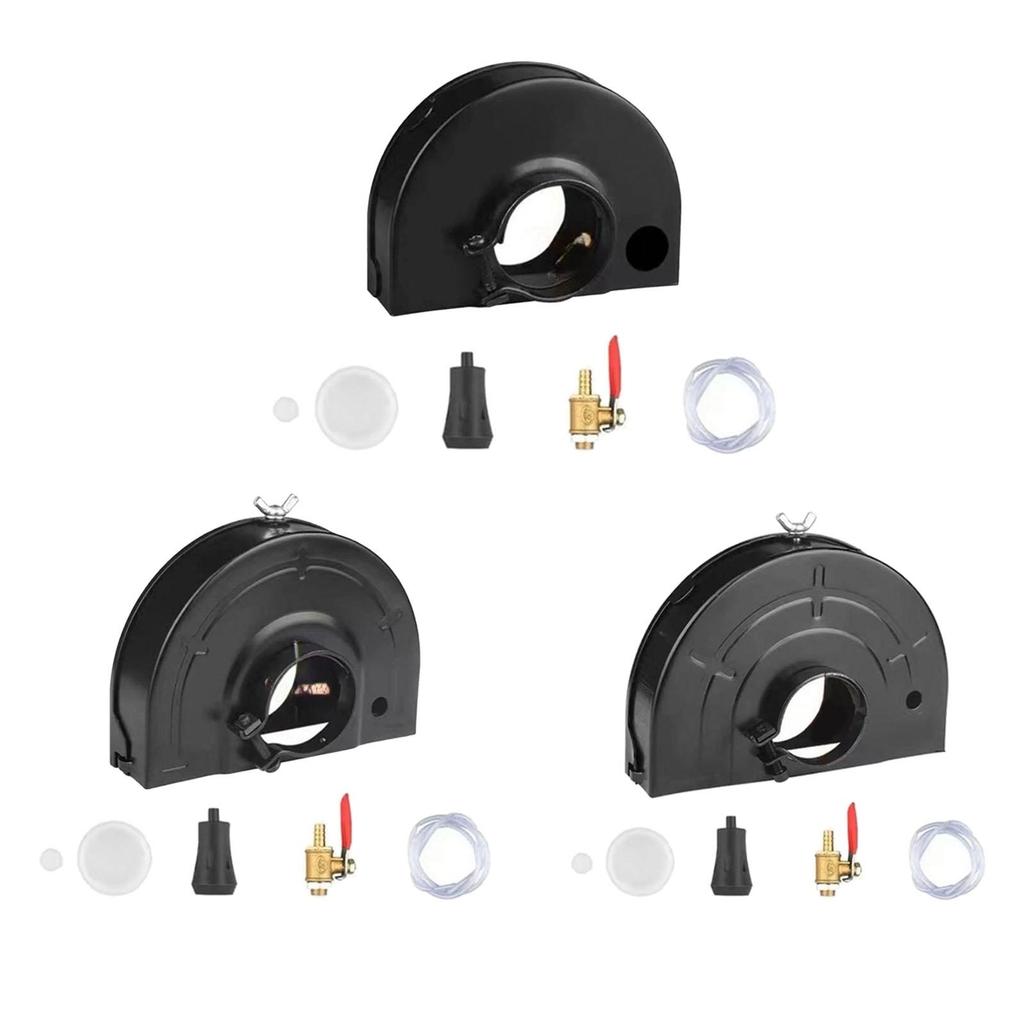 Grinders Guard Protective Cover Metal Dust Collector Grinding Spare Parts Sturdy Wheel Cover Universal Dust Collecting Guard Set