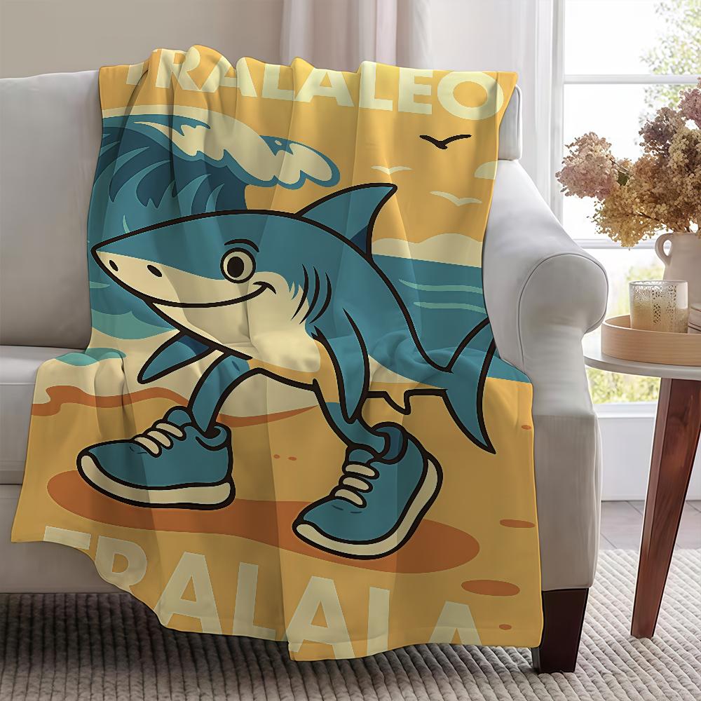 Blanket Throw B-BrainrotS-ES Super Cosy Plush Living I-ItalianS-ES Room Sofa Couch Childish Birthday Gifts