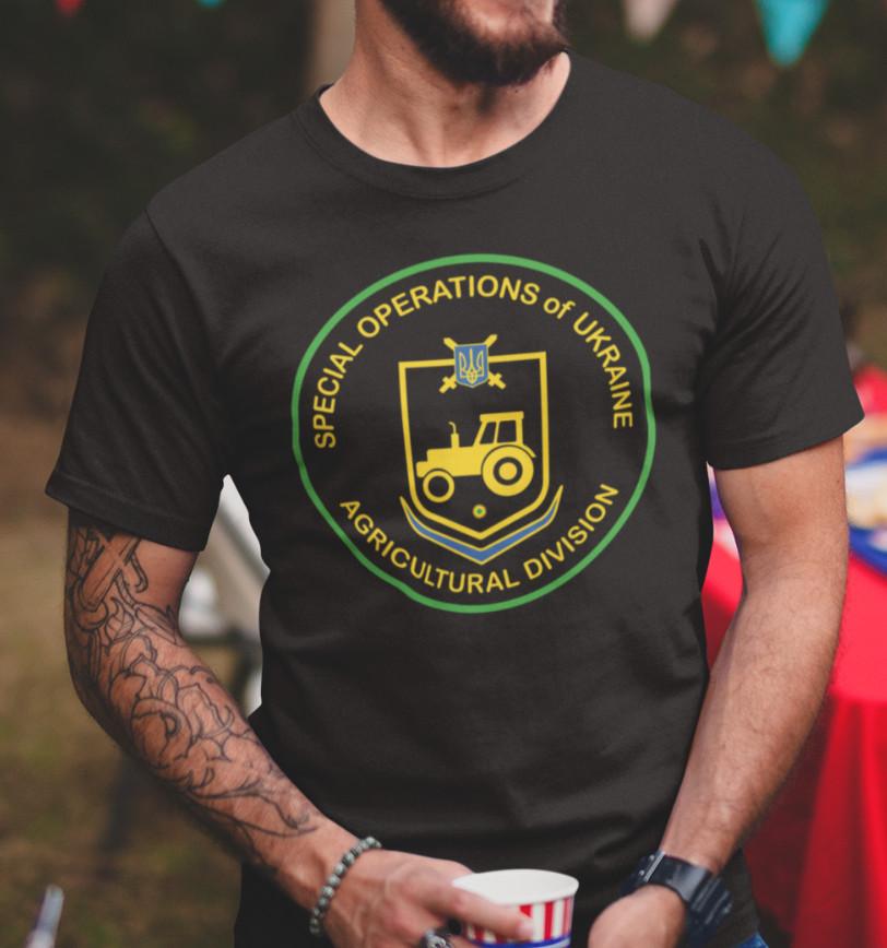 Army Of Ukraine T-Shirt Ukrainian Farmer Special Forces Tshirt  Zelensky T-Shirt