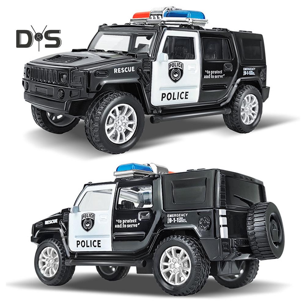 Hrajte si s vámi Policejní auto Auto Odtahovací vůz Model dětské hračky Vánoční dárek