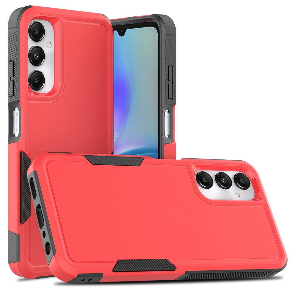 

Anti-Drop Phone Case for Samsung Galaxy A05s 4G Case Hard PC+Soft TPU Shockproof Phone Cover Red