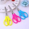 Multi-Functional Stainless Steel Round-Tip Craft Scissors for Kids