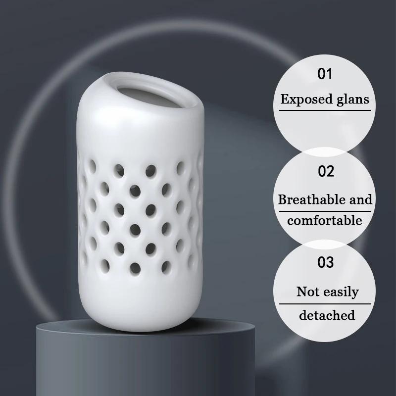 Cock Ring Silikon Penis Ring Mann Forsinkelse Ejakulasjon Varig Cock ring Ereksjon Semen Lock Ring Sexleketøy for menn Voksne 5 stk/sett