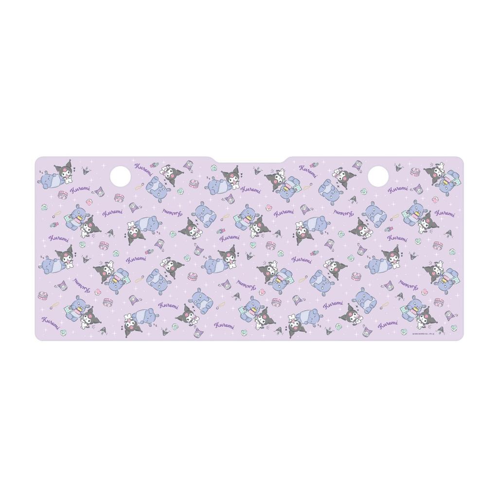 Allone Desk Mat for Electric Sanrio Characters 140 X X Stitched To Prevent 140cm, Height-Adjustable Desks, Kuromi, 0.3 60cm, Fraying, Non-Slip