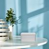 Sturdy Tinplate Storage Box Medium Compact Design for Sewing Accessories Craft Supplies Money Collection Photo Organizer Box
