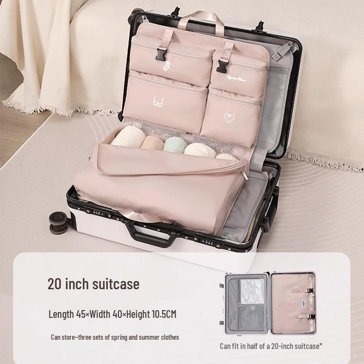 Portable Travel Storage Bag for Intimate Apparel and Undergarments