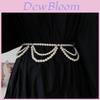 Elegant Vintage Pearl Waist Chain For Women Summer Decoration With Versatile Dress And Shirt
