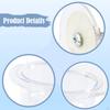 Parrot Feeder Bird Food Bowl Acrylic Feeding Easy to Clean Clear Station Water Drinker