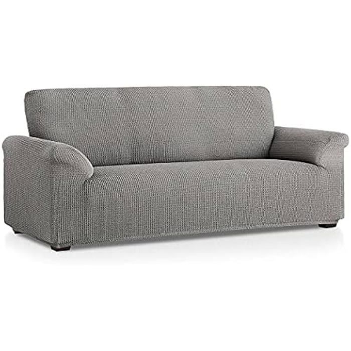 Housse de fauteuil - Belmarti - Bali - Multi-élastique - Gris C10 - 1 place
