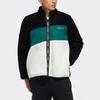 Men's adidas neo BRLV JKT Sports Zipper Jacket Black Jade White GU0840