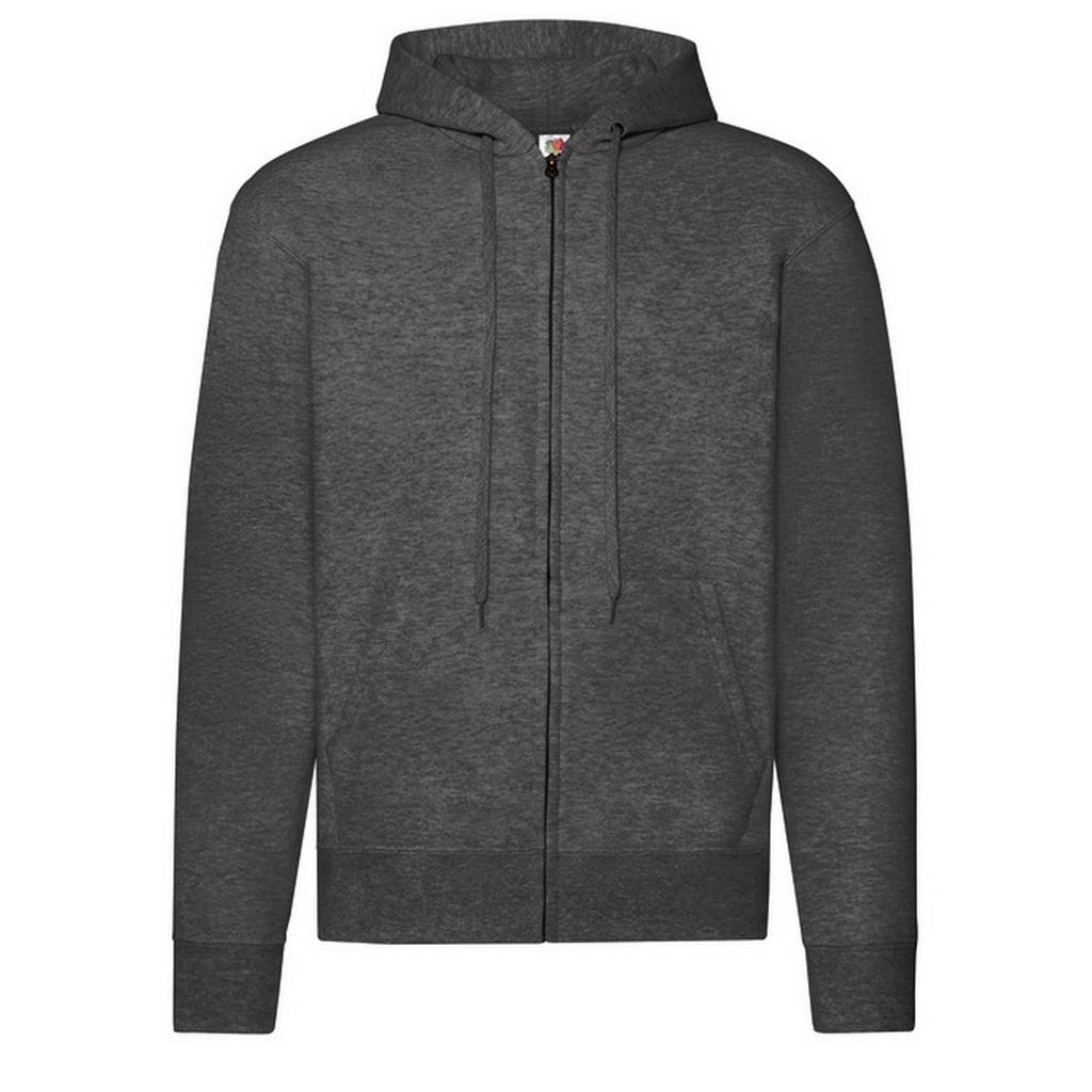 Fruit of the Loom Mens Classic Heather Hooded Jacket