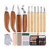 Wood Carving Knife Set Essential Tools For Beginners And Experienced Carvers Digging Spoon Shovel
