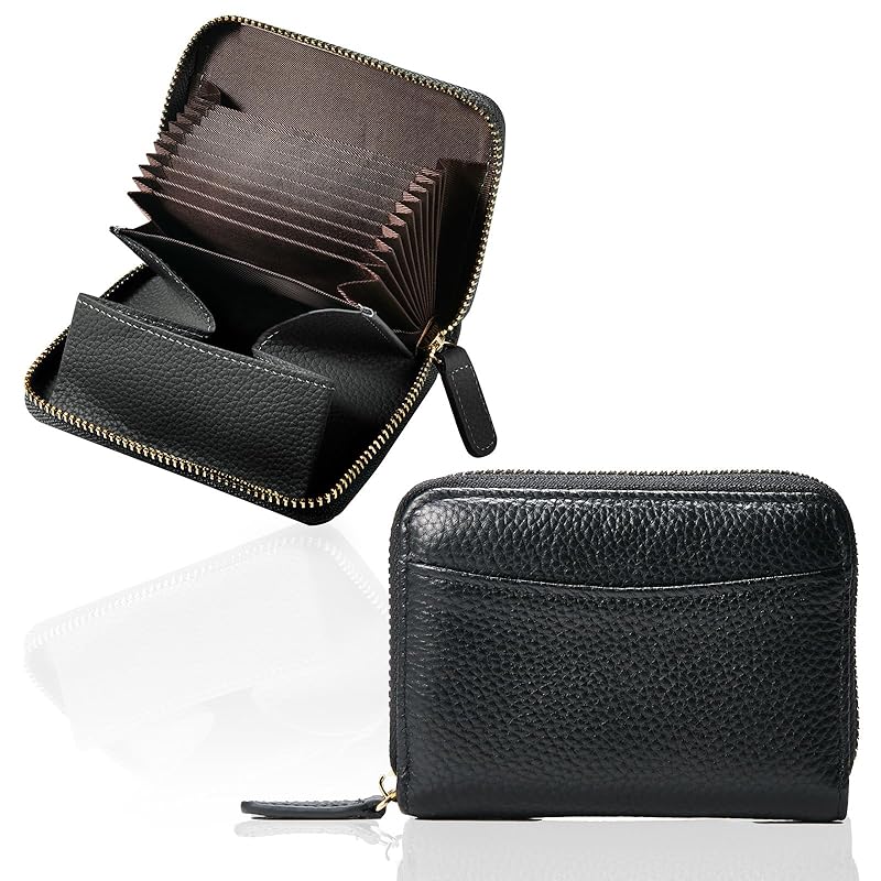 

[NEESE] Bills don t break mini wallet genuine leather bifold wallet commuter pass 8 colors in total compact ladies men s wallet Bellows small wallet