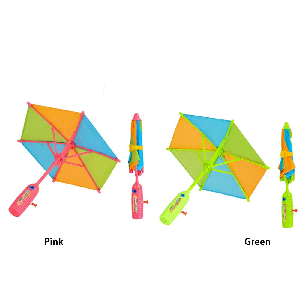 ABS Kids Water Sprayer Fun Umbrella Shaped Water Gun For Water Fight Umbrella-shaped Water Gun Beach