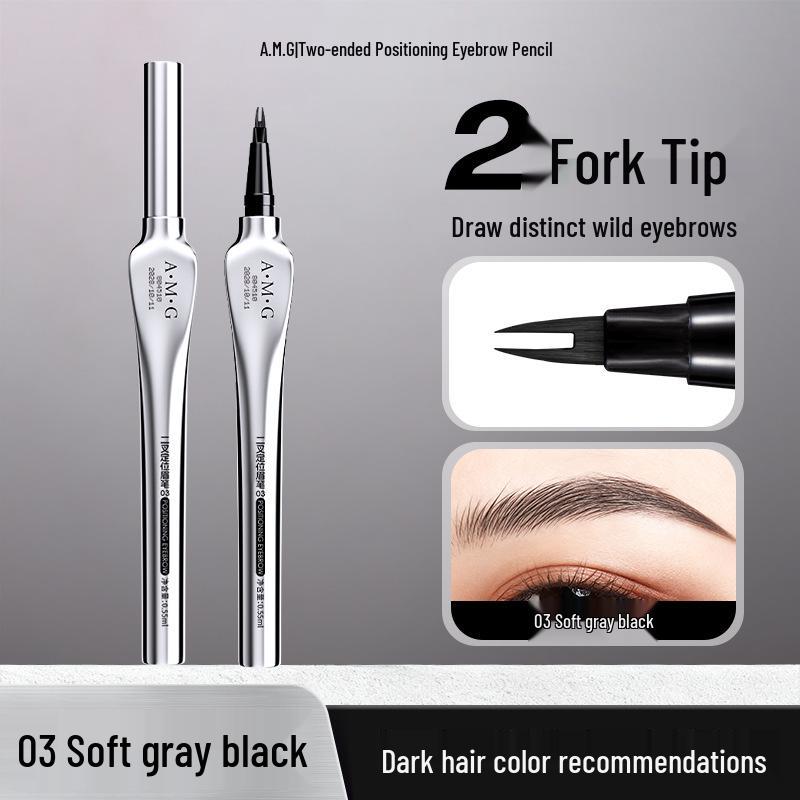 

A.M.G 3D Smudge-Proof Eyebrow Pencil - Dual-Tip for Defined, Natural Brows
