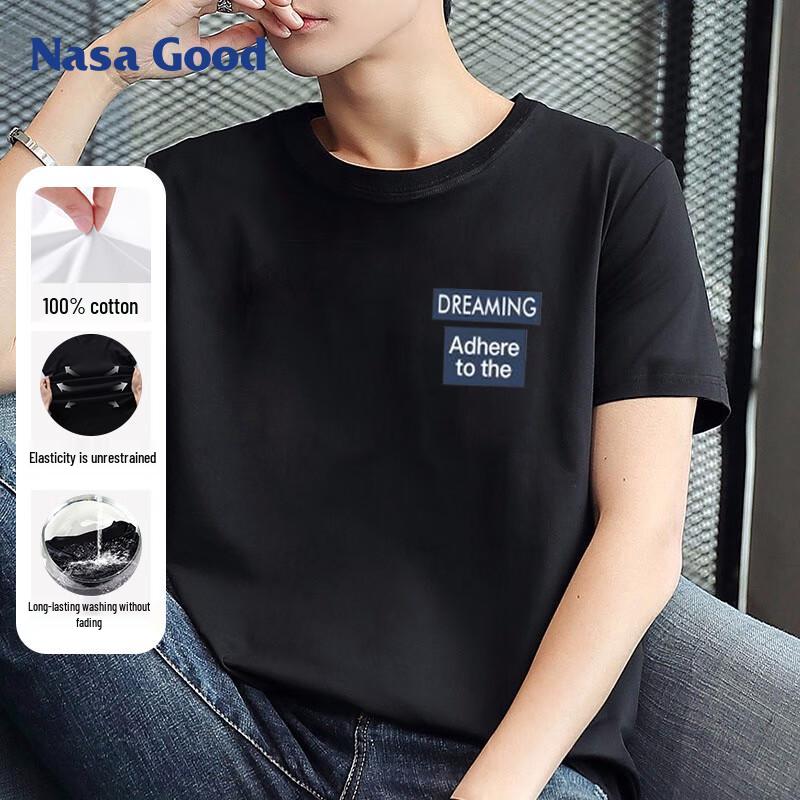 NASA GOOD Men s Short Sleeve T-Shirt M