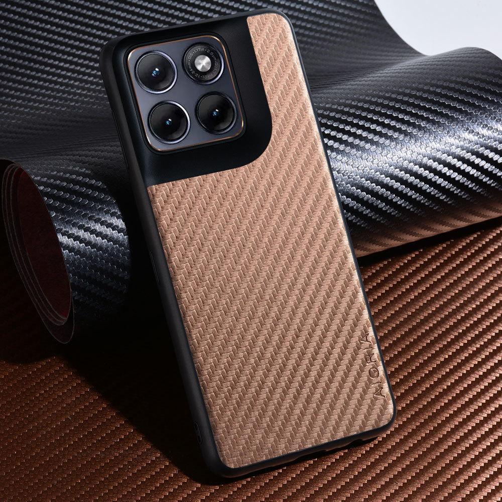 Carbon Fibre Texture Phone Case for   Moto Edge 70 60 50 Fusion Ultra Pro Neo   Fashion Design Soft Back Cove Case Funda for Moto Edge 70 Fusion