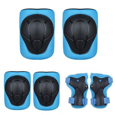 Kinder Fahrradschutzausrüstung Set 6 Stück Knie Ellbogen Handgelenkpolster Fahrrad Skateboard Balance Scooter Sicherheitsausrüstung