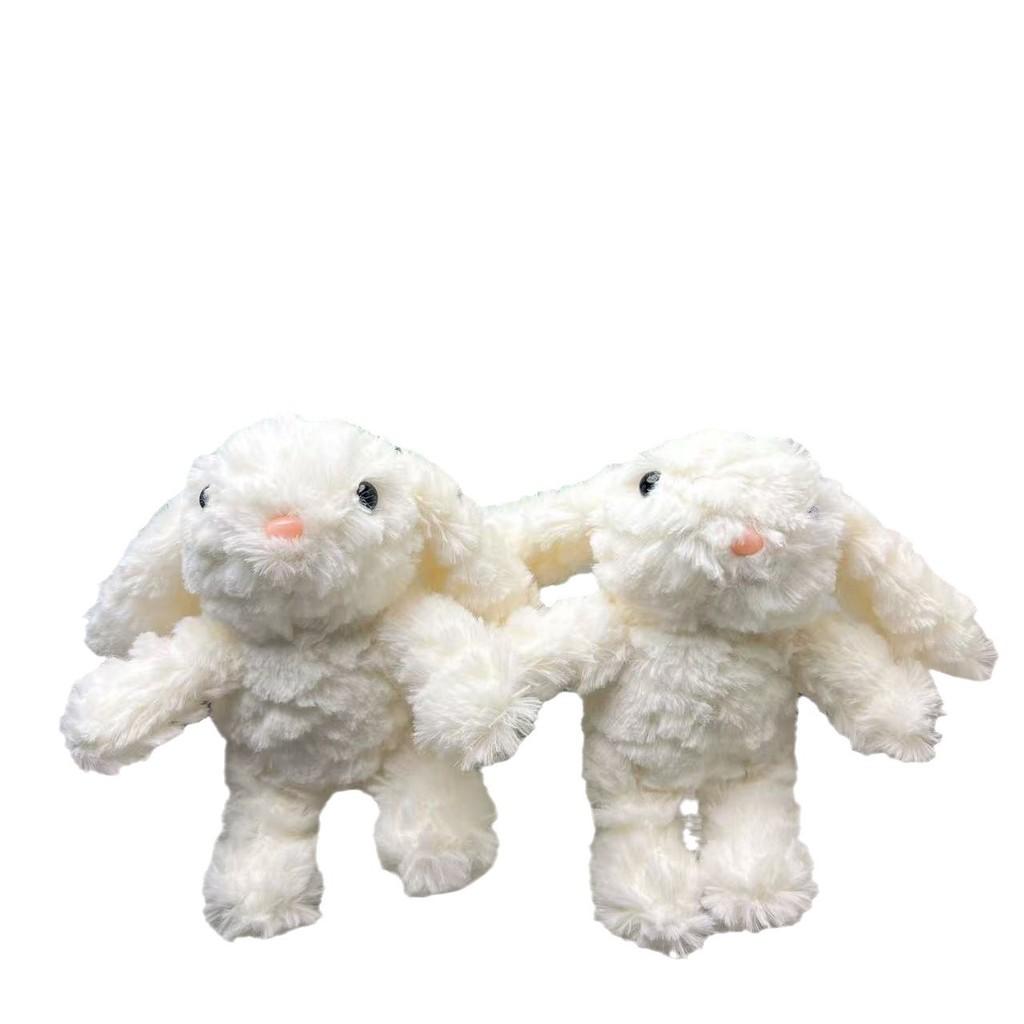 Bunny Fluffy Plush Keychain Soft Material Perfect For Gifts And Decorations