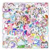 Unicorn Graffiti Stickers: 50 Sheets for Skateboards, Balance Cars, Computers, Walls