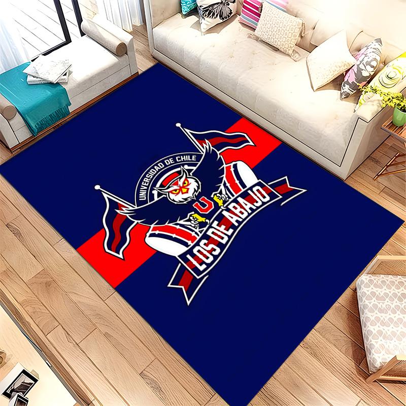 Club Universidad de Chile (1) Rug Suitable For Living Rooms Bedrooms Computer Rooms Dining Areas And Placement Under Tables And Chairs Also An Ideal C