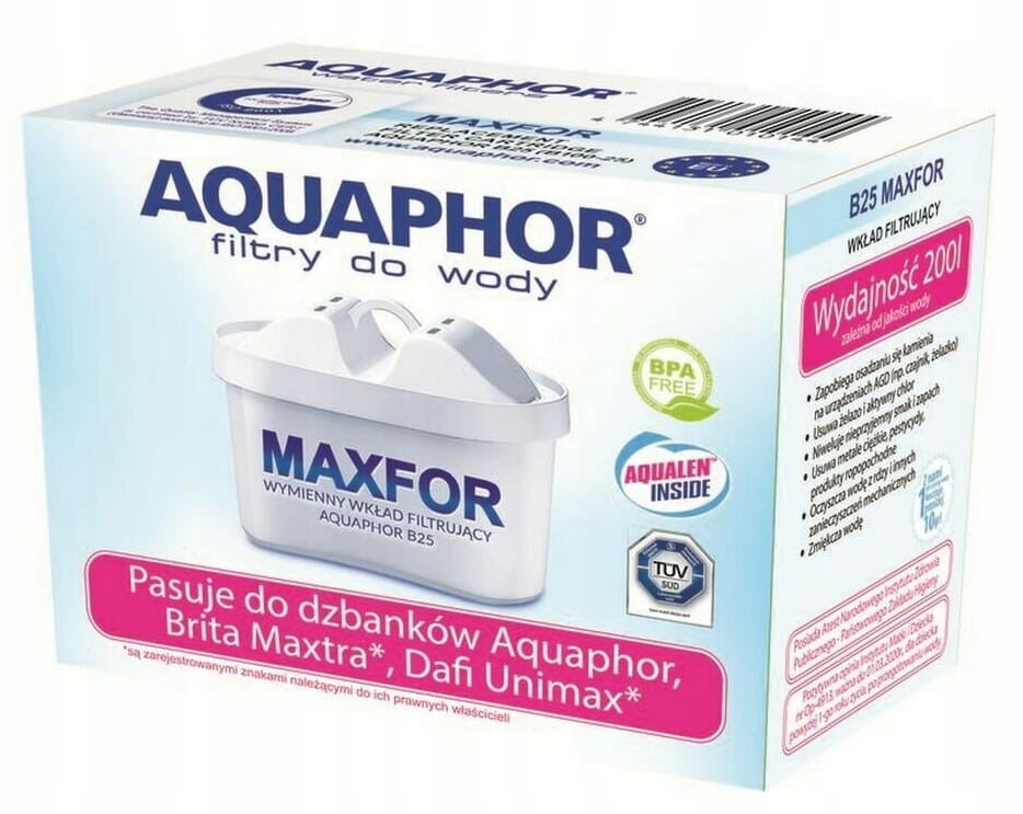 Aquaphor Maxfor + 25 Universal Water Filter Cartridge