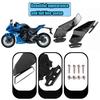 HUANGCJCJ Für GSX8R GSX-8R 2024 Motorrad Unsichtbares Winglet Spiegel-Kit, Verstellbarer Rückspiegel, Wind