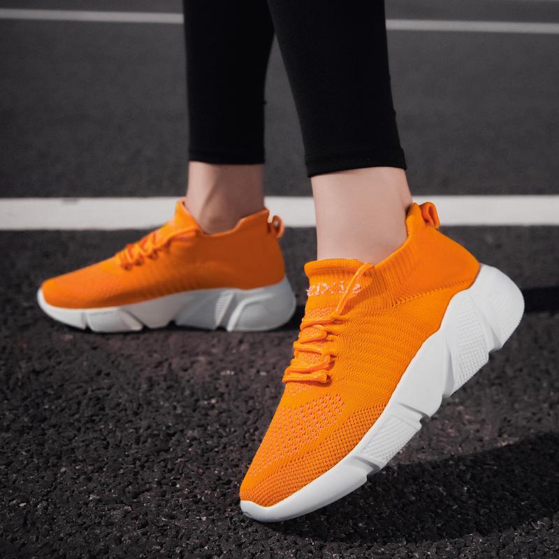 Женские суперлегкие летающие тканые туфли из кокосового ореха. Мужские носки. Обувь — фото 15