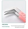 Professional High-Precision Blooming Eyelash Tweezers for Salon Artists