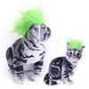 Pet Cute Halloween Wig Adjustable Dress Up Hair Headdress With Elastic Band Hair Accessories For Cats Dogs