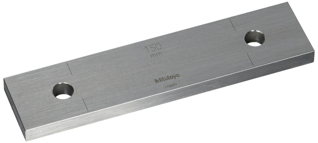Mitutoyo Rectangular Gauge Block Grade Steel, 1, 150mm, 611803-03