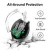 Coque de Protection Pour Samsung Galaxy Watch 4 5 6 40mm 44mm Couverture Silicone TPU Pare-chocs Protection Écran Accessoires Complets