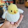 Parrot Cute Cartoon Kiwi Bird Sparro Swallow Bird Plush Toy Pendant For Kid Gift
