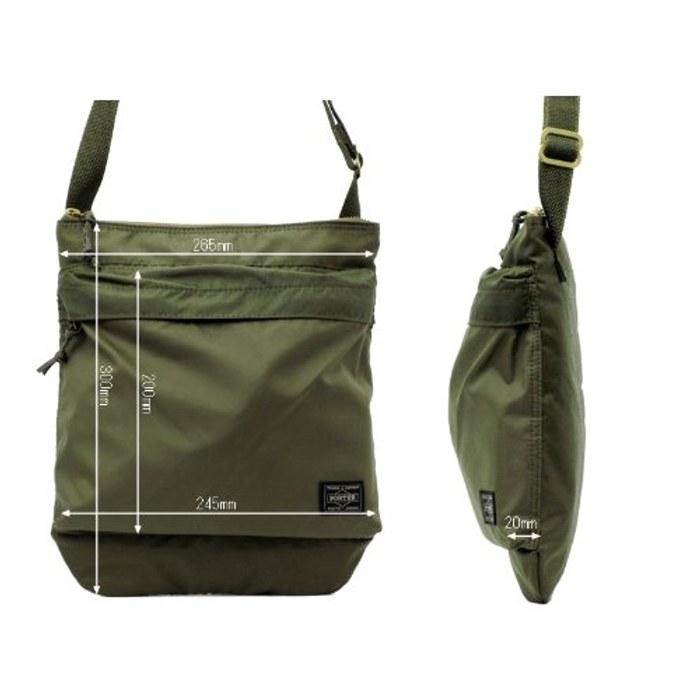 Porter Force Vertical Shoulder Bag (Black) Black 10
