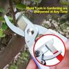 Portable Garden Shear Sharpening Stone Outdoor Outdoor Scissors Sharpener  Drills Axes