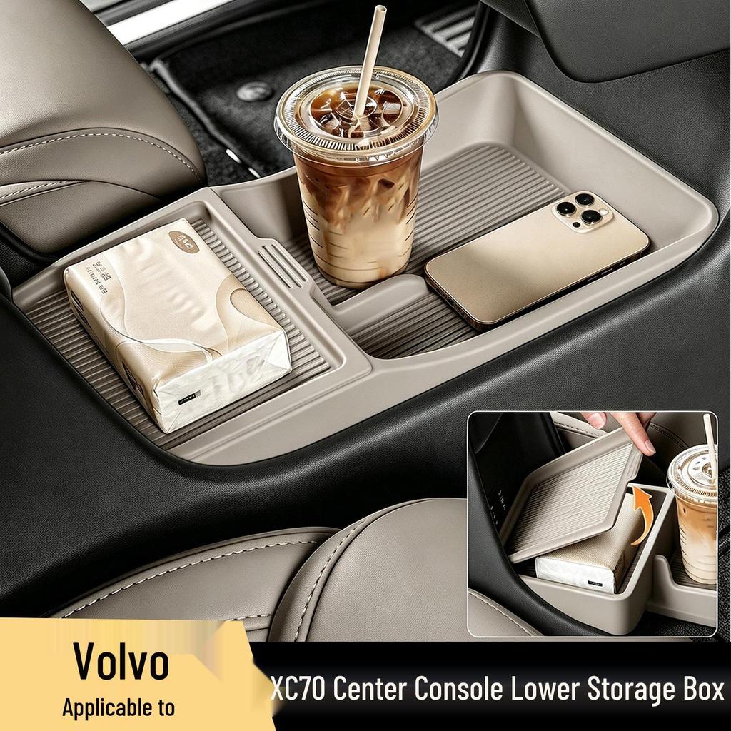 Volvo XC70 Center Console Silicone Organizer Mat