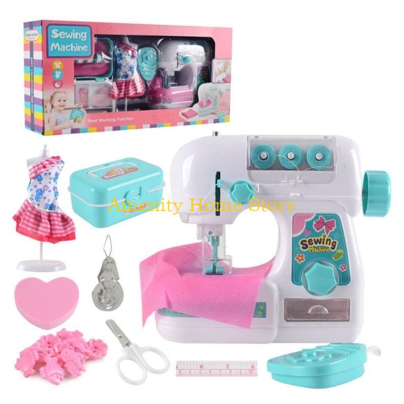 

F26C Simulation Small Electric Sewing Machine Toy for Kids Girls Pretended Play Gift China Mainland