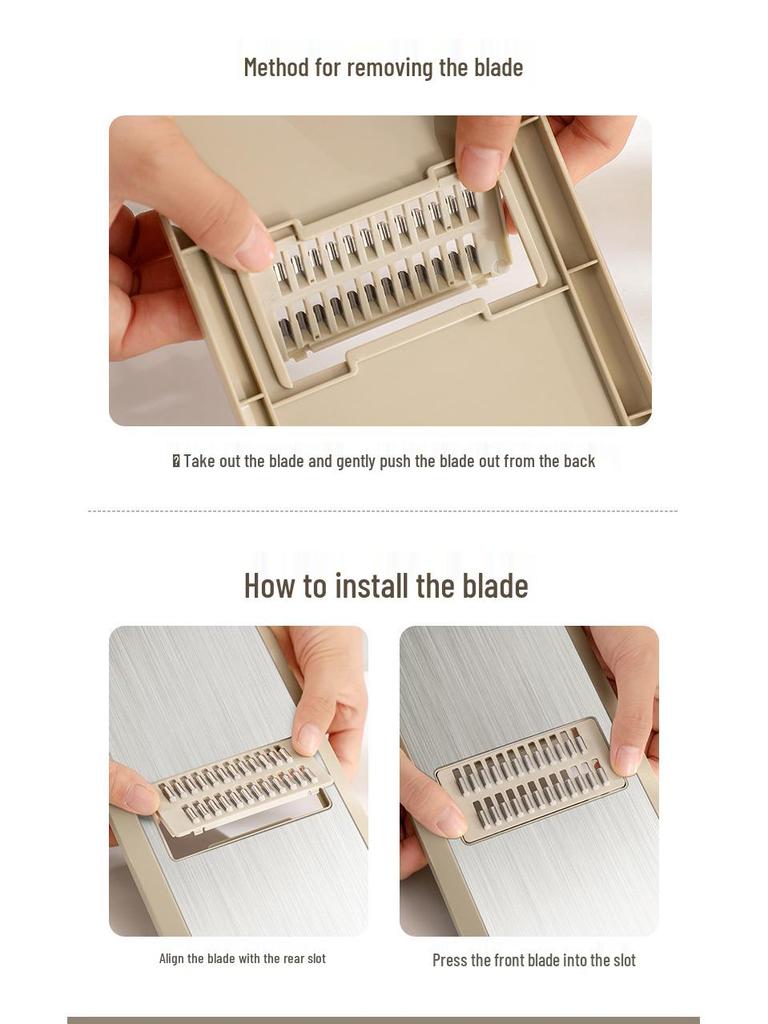 Multifunctional Vegetable and Potato Shredder Slicer