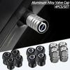 4Pcs Aluminum Alloy Car Wheel Tire Valve Caps Stem Cover For Rdesign XC60 XC90 XC40 V50 V60 V40 EX30 S60 C30 V70 S90 AWD