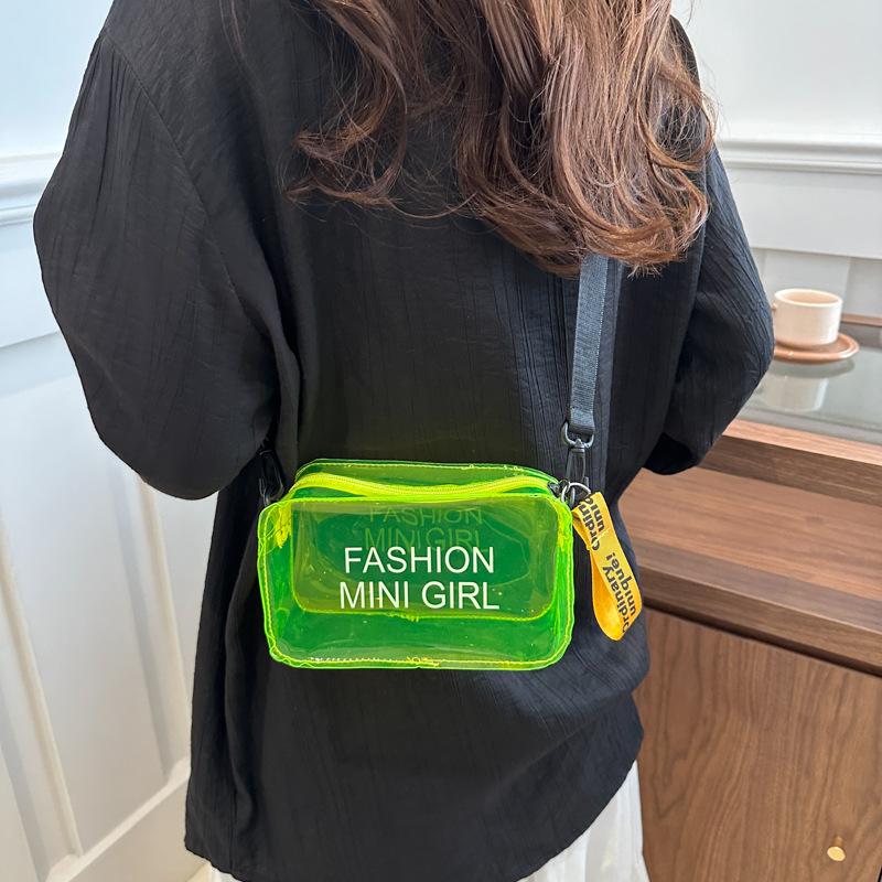 Waterproof Crossbody Bag Clear Storage Bags Outdoor Travel Makeup Bag Cosmetics Pouch The Water-Sprinkling Festival Set