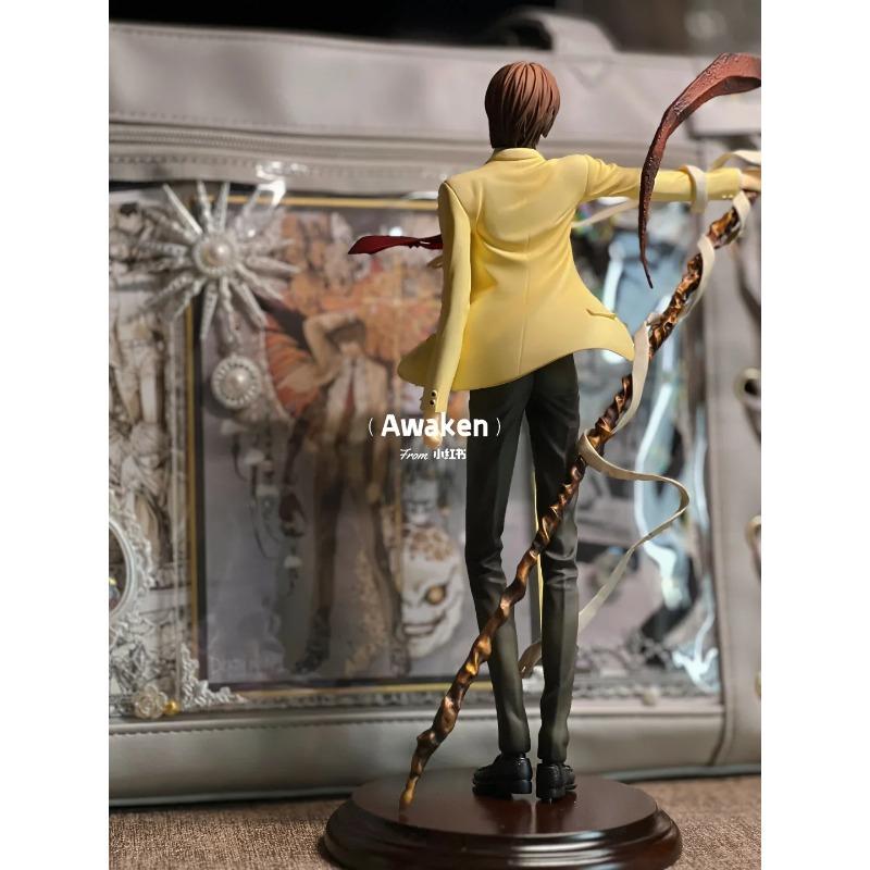 Death 26Cm Note Anime Yagami Light Action Figure Statue Figurines Pvc Collection Sculpture Model Toy Boy Christmas Gift Ornament