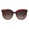 Carolina Herrera Brown Square LadieS SunglaSSeS Her 0136 S 0k4g Ha 55