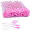 50pcs Crystal Rod Solid Lip Brush Swab Stick Lip Glaze Smudge Brush Makeup Tool Convenient Lipstick Brush Wholesale