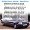 JDMON Auxiliary Engine Water Pump Replacement for Dodge Freightliner Sprinter 2500 3500, Mercedes-Benz 190E 260E 300CE 300TE 300D 300E C230 C280 G500