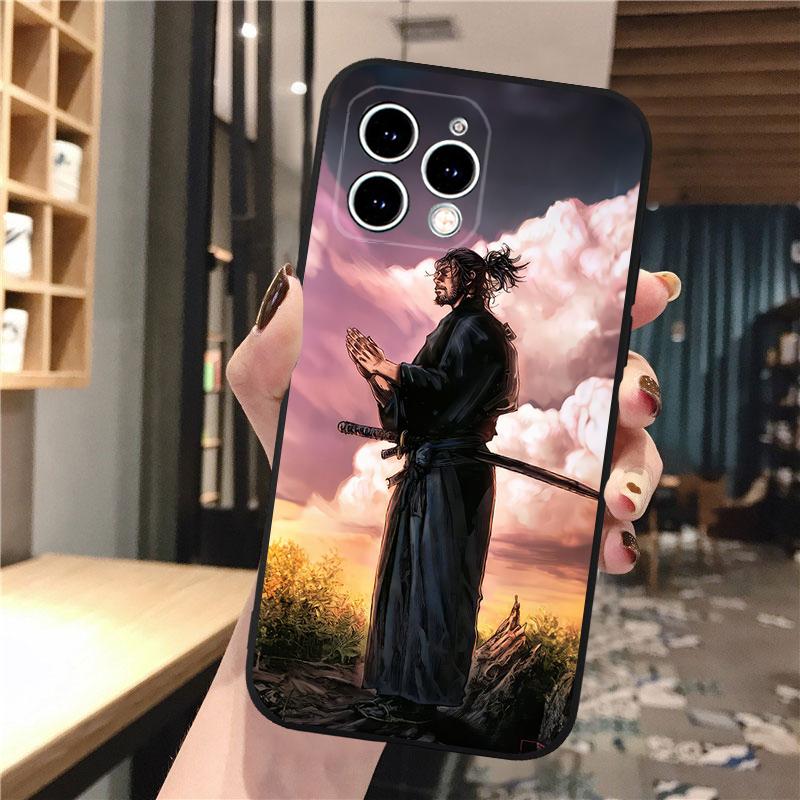 Phone Case For iphone 17 Pro Max 17 Pro Air 16 15 14 13 Pro Max 15 16 Pro 15Plus Vagabond Miyamoto Mushashi