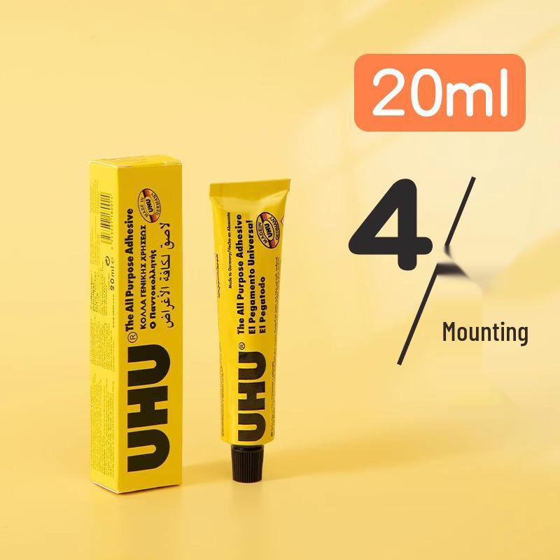 UHU Super Glue - Strong Adhesive for Handcrafts, Woodworking, and Shoe Repair.