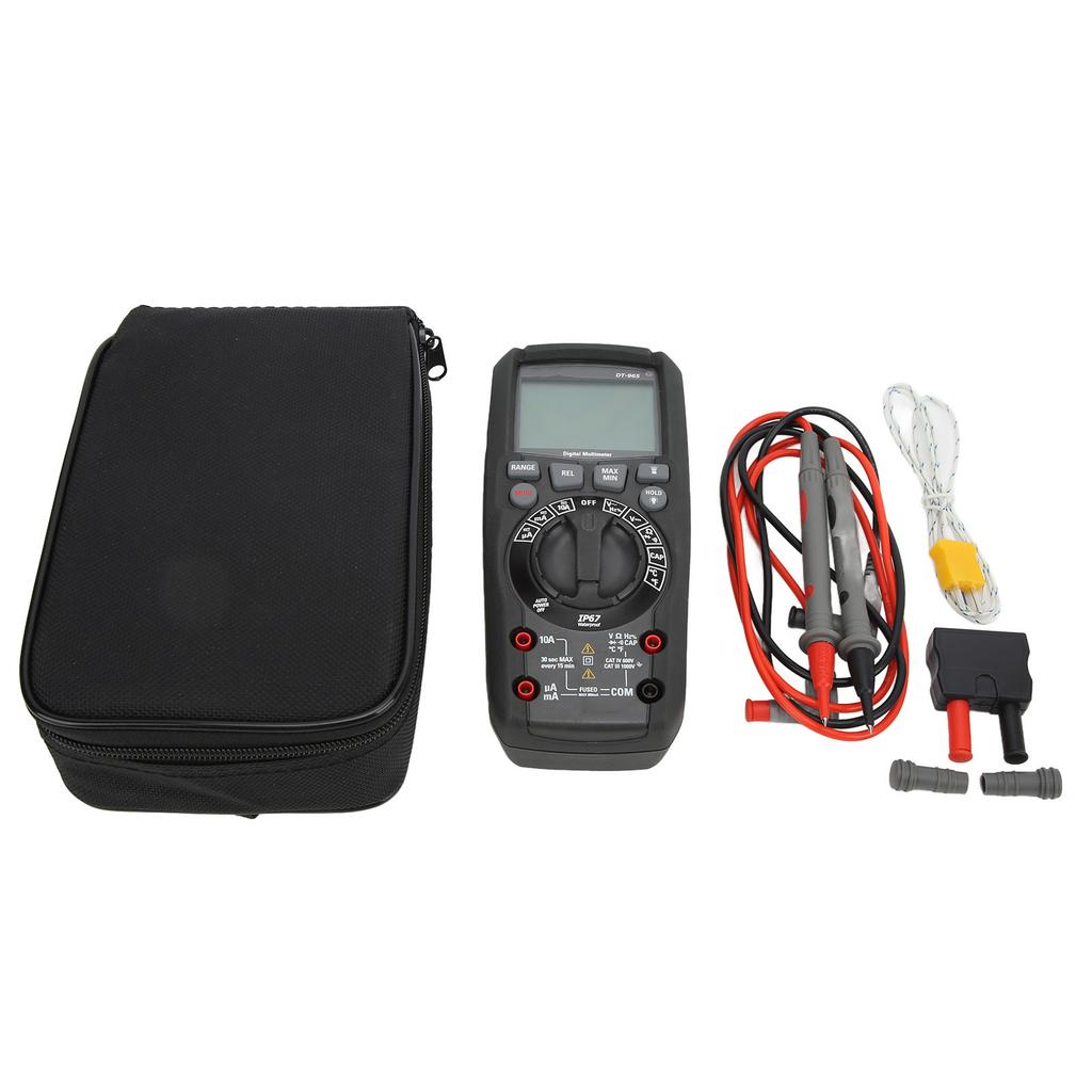 DT‑965 High Accuracy Multimeter Multifunctional True RMS Digital Meter for Industry Outdoor